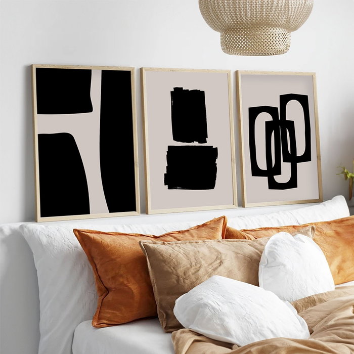 Wallity Huhu236 Conjunto de 3 Cuadros Decorativos 50 x 70 cm Wallity Huhu236 Conjunto de 3 Cuadros Decorativos 50 x 70 cm